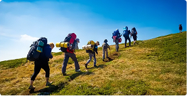 徒步登山